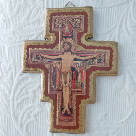 San Damiano Franciscan Crucifix, New - Picture 1 of 2